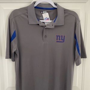 NFL NY Giants TX3 Cool Polo Shirt Sixe Medium. NEW with Tags